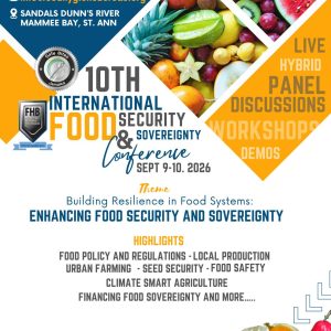 10th International Food Security and Sovereignty Conference 2026 – Jamaica (In‑Person & Online Tickets)